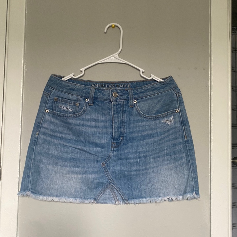 American Eagle Outfitters Short Denim Skirt